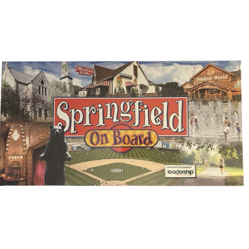 Springfield‎ On Board Game Monolopy Clone